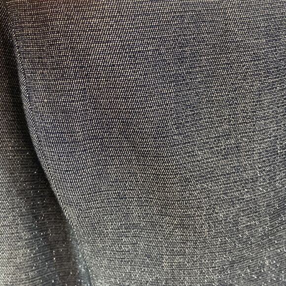 Vintage David Meister Dress Grey Metallic Silver maxi BodyCon Formal Strapless - Picture 6 of 9